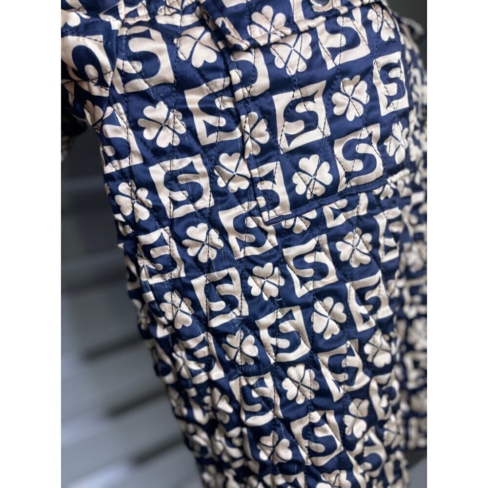 Sandro Enora Cardi-Coat Blue Womens Size 3 US Size Large - Picture 9 of 16